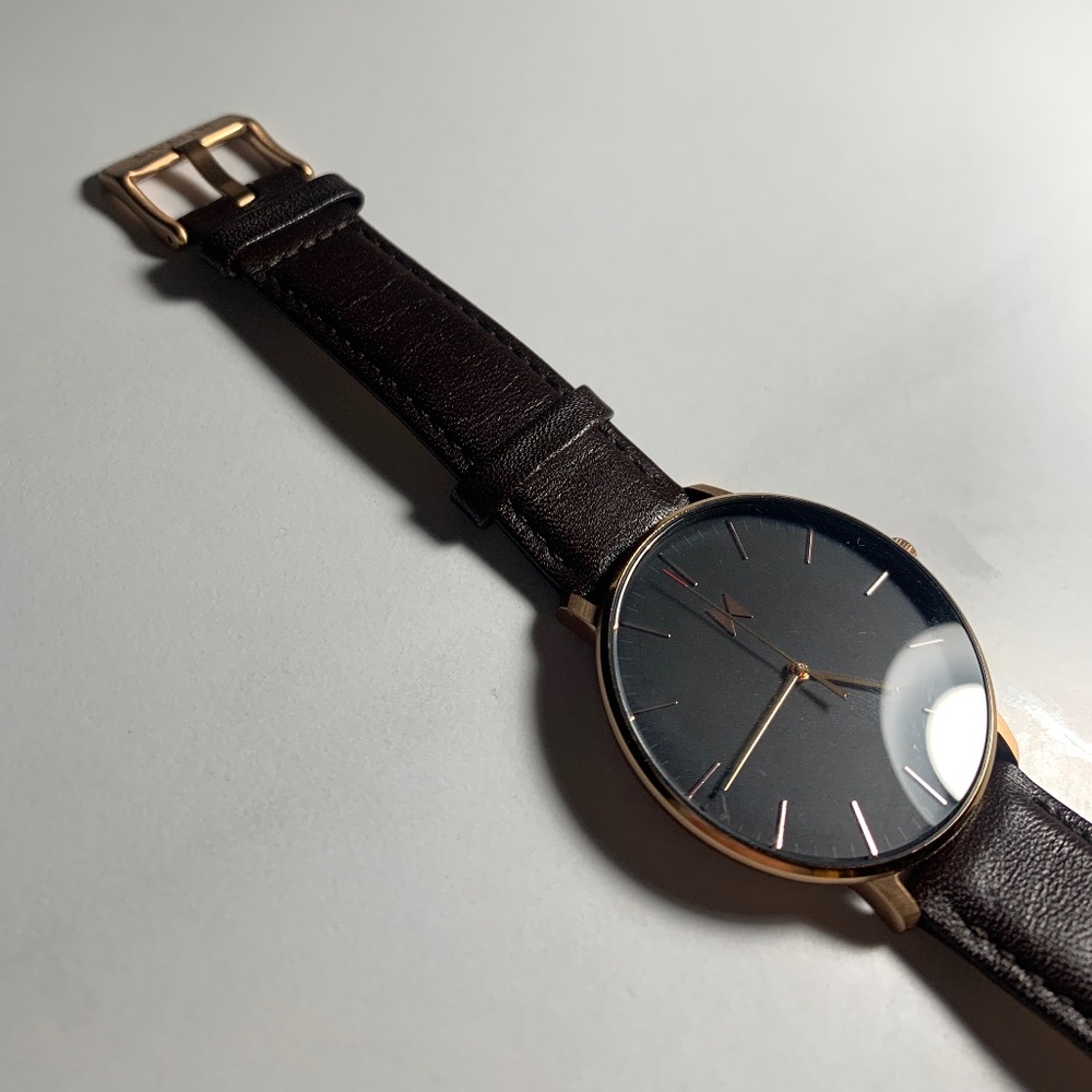 MVMT Brown Leather Watch